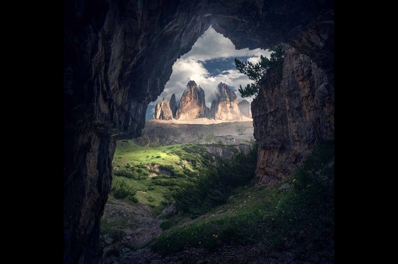 Скачать с Яндекс диска Max Rive — Photoshop Afternoon Light Editing Tutorial (Dolomites Cave)